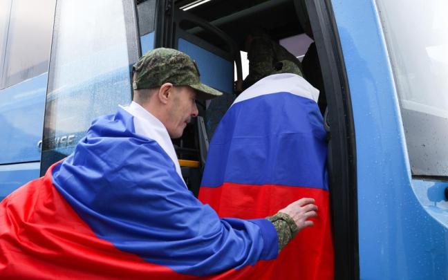 Intercambio anterior de presos entre Rusia y Ucrania.