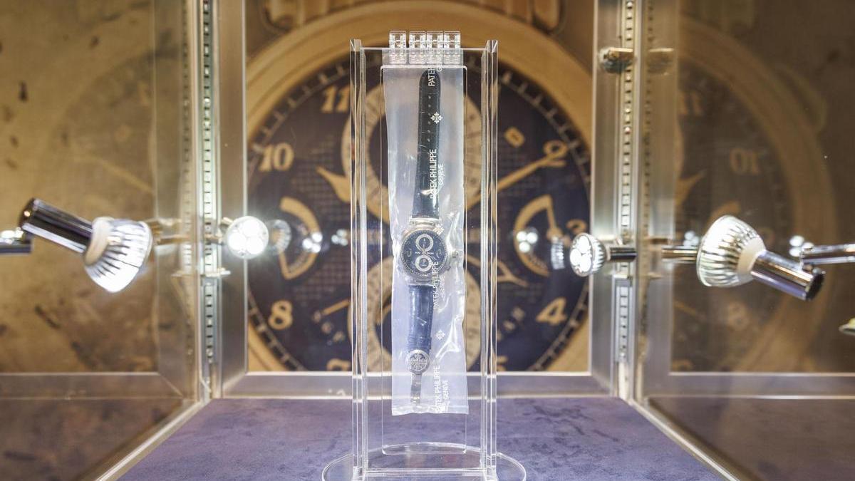 El reloj Grandmaster Chime de Stallone se vendió por 5,4 millones de dólares.