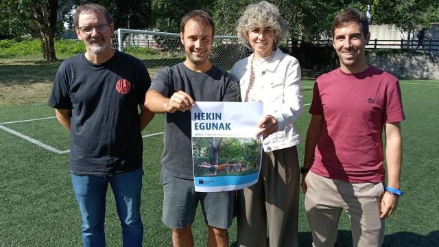 Los impulsores de Hekin Egunak.
