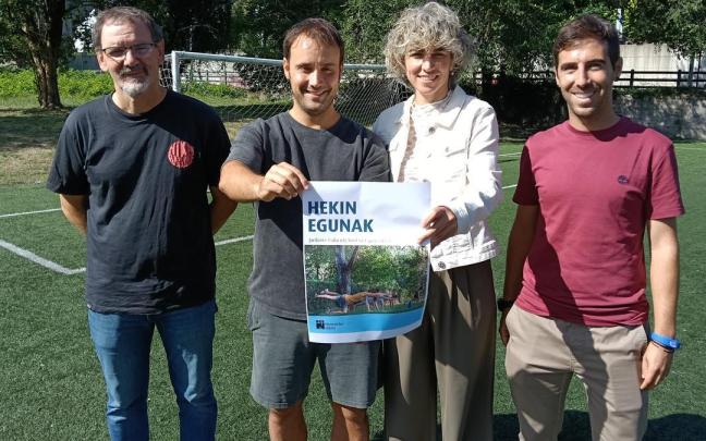 Los impulsores de Hekin Egunak.