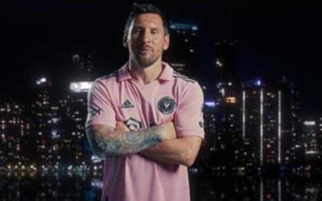 El futbolista argentino Leo Messi en un vídeo compartido por el Inter Miami en Twitter El futbolista argentino Leo Messi en un vídeo compartido por el Inter Miami en Twitter