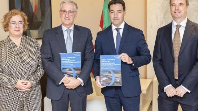 Pradales ha recibido esta mañana a responsables de Orkestra.