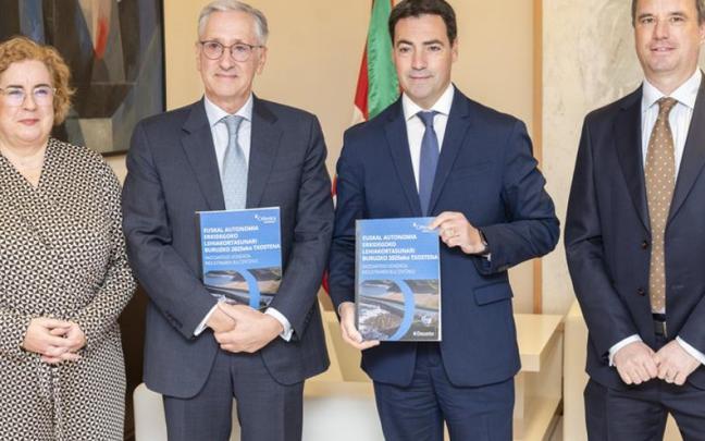 Pradales ha recibido esta mañana a responsables de Orkestra.