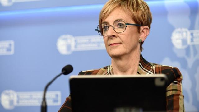 La consejera de Desarrollo Económico, Sostenibilidad y Medio Ambiente, Arantxa Tapia.