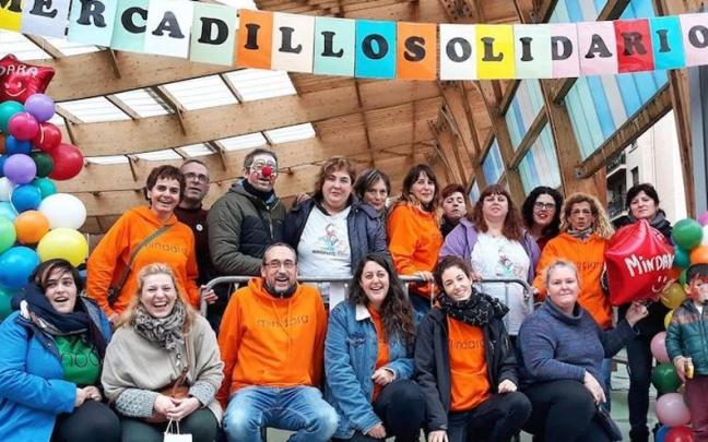 Mercadillo solidario de una edición anterior.