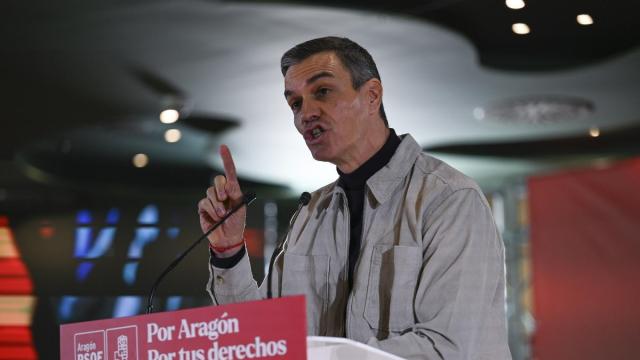 El presidente del Gobierno, Pedro Sánchez