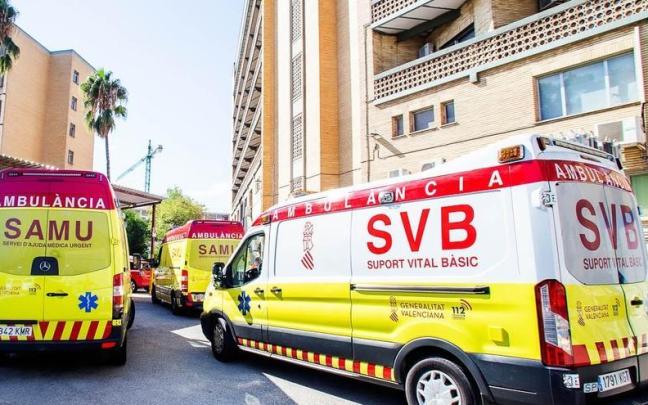Unidades del Samu y Soporte Vital Básico de la Generalitat valenciana