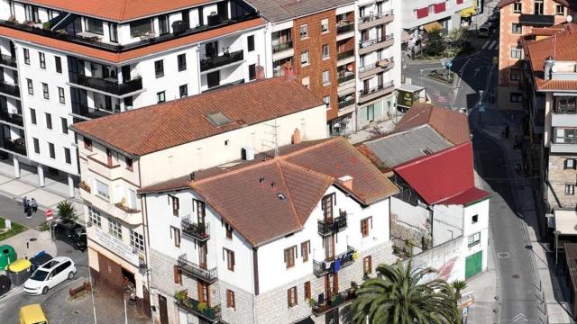 Vista de la localidad de Orio.