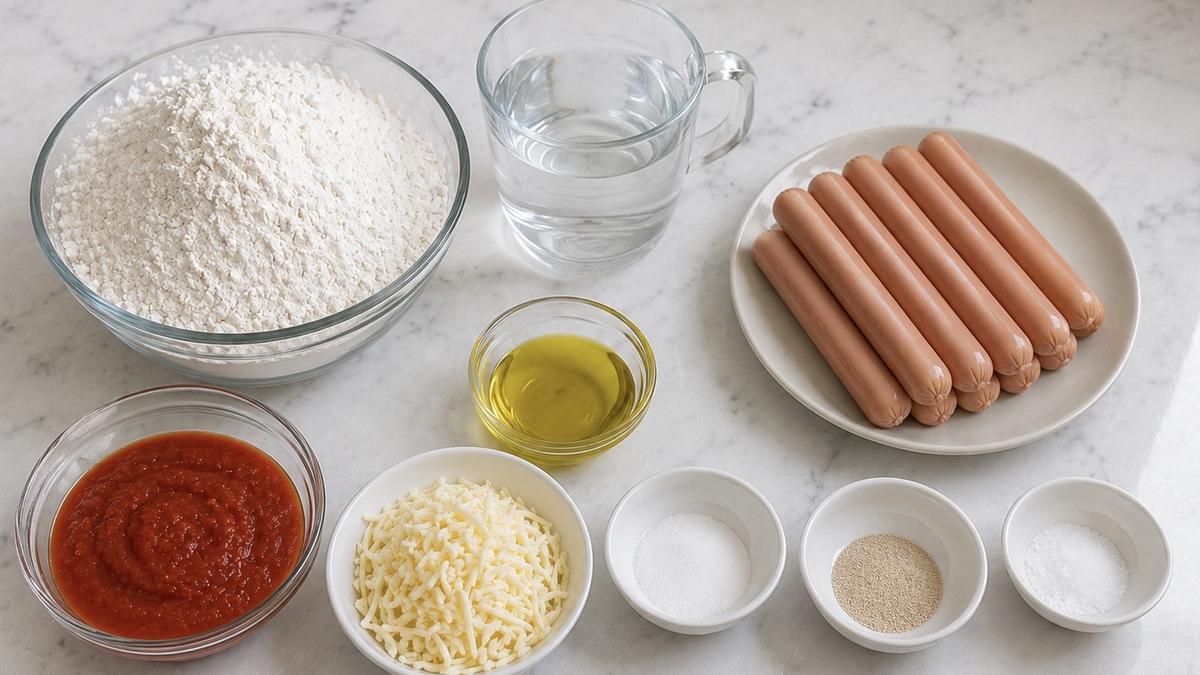 Los ingredientes necesarios.