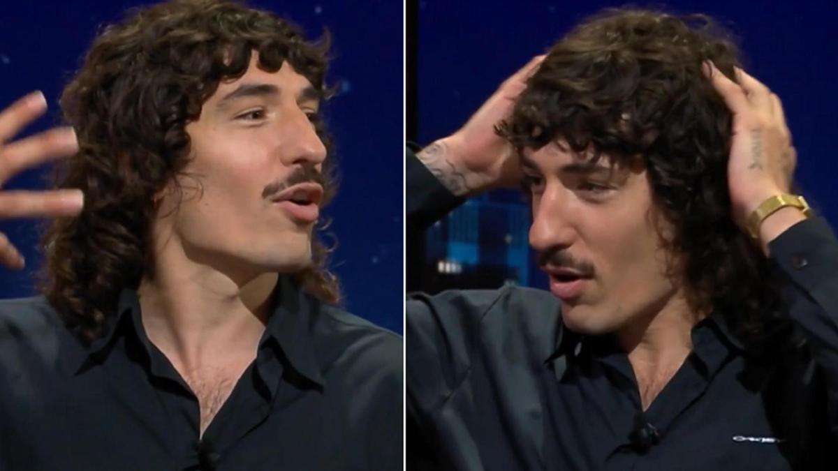 Héctor Bellerín reveló el misterioso secreto de su pelazo.