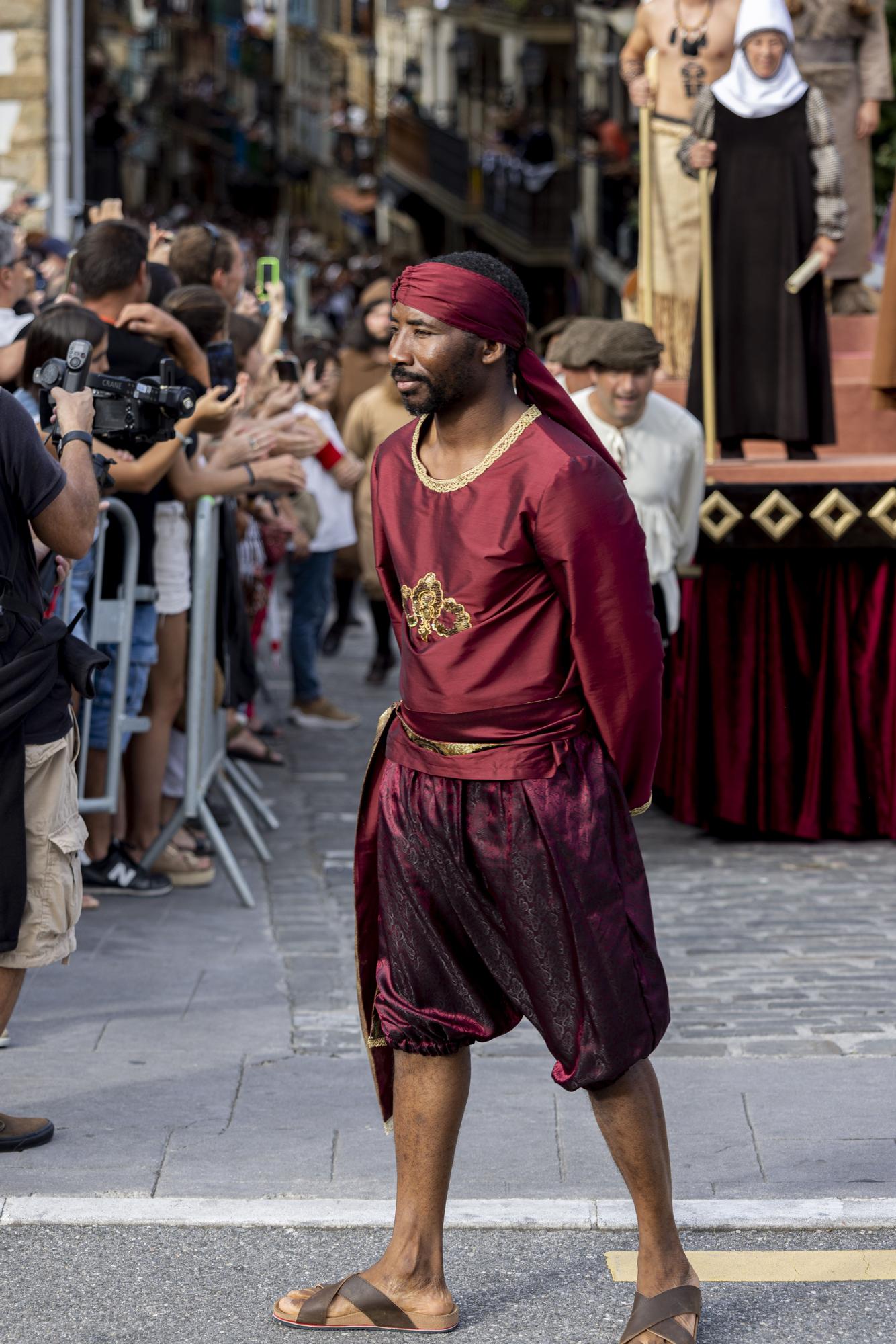 Desembarco de Elkano celebrado en Getaria en 2022.