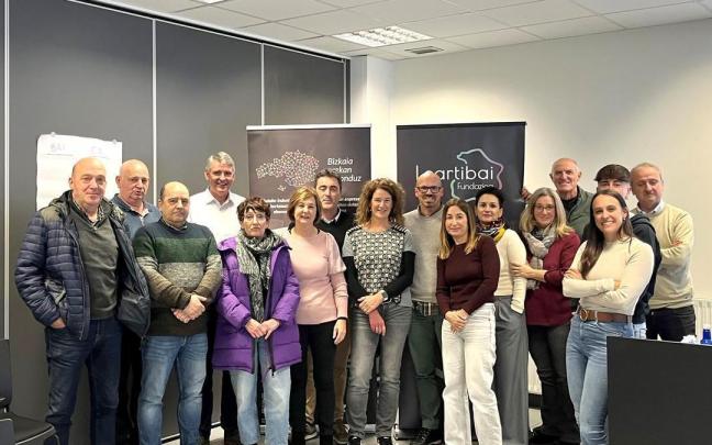 Doce empresas de Gardotza han constituido la nueva asociación / Leartibai Fundazioa Doce empresas de Gardotza han constituido la nueva asociación