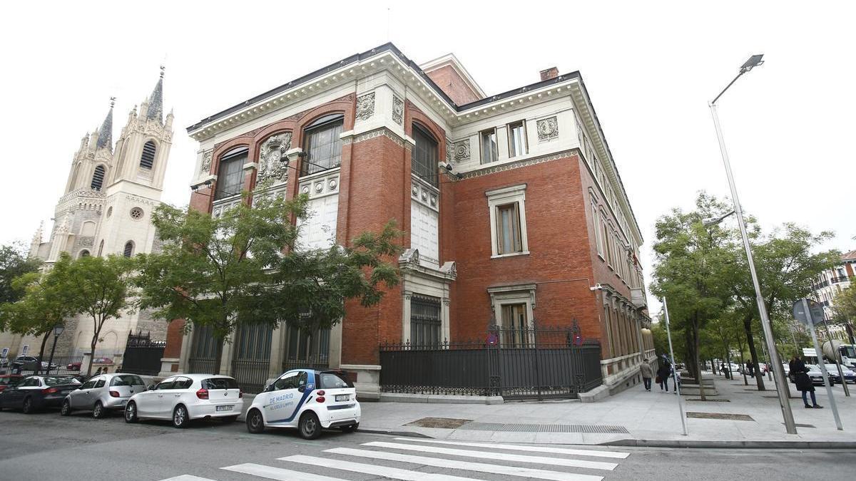 Edificio de la Real Academia Española de la Lengua.