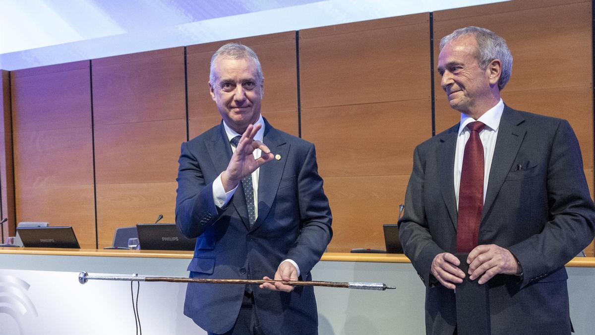 Urkullu clausura la asamblea general de la Agencia Vasca de Innovación, Innobasque.