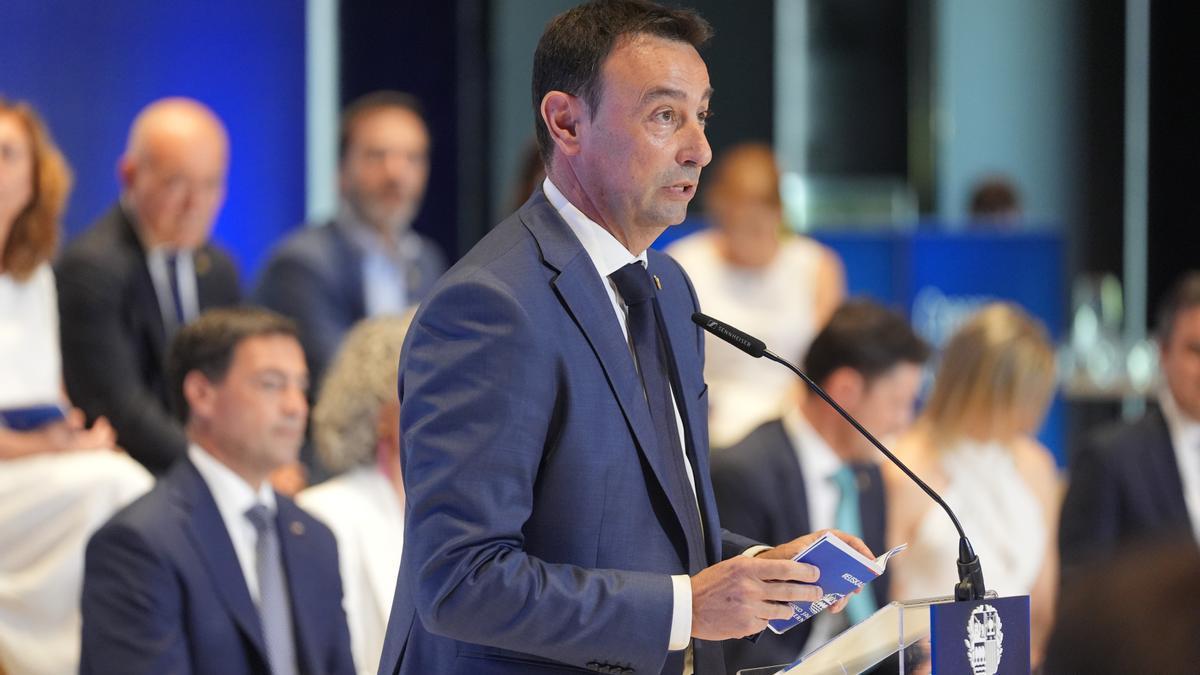 El vicelehendakari segundo y consejero de Economía, Mikel Torres.