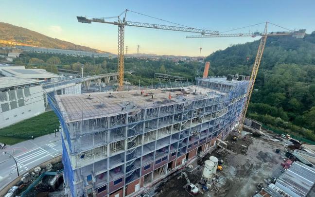 Vivienda en construcción.