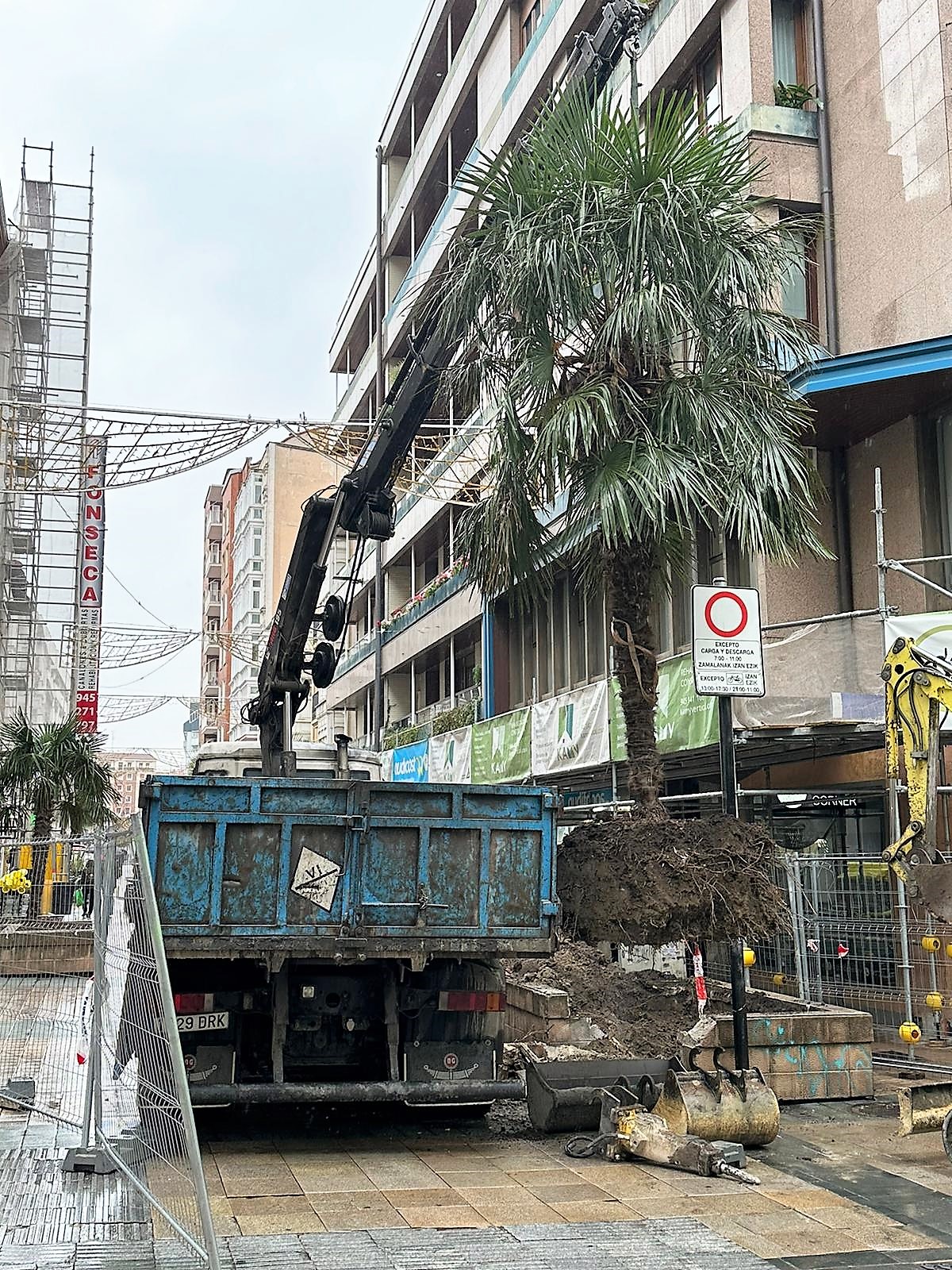 Comienzo de las obras en la calle Postas. Foto: Ayuntamiento de Gasteiz Comienzo de las obras en la calle Postas. Foto: Ayuntamiento de Gasteiz