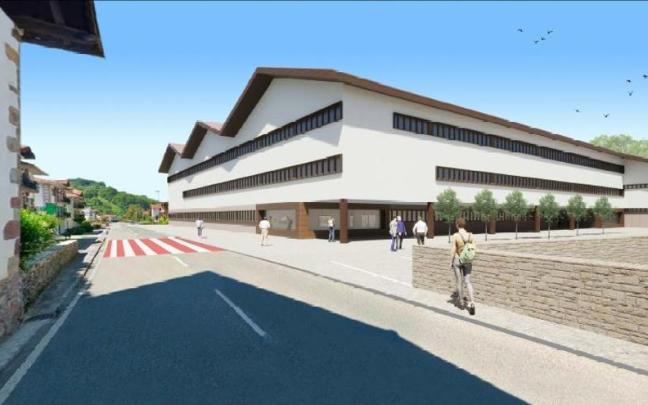 Futuro centro de FP en Oronoz-Mugairi.