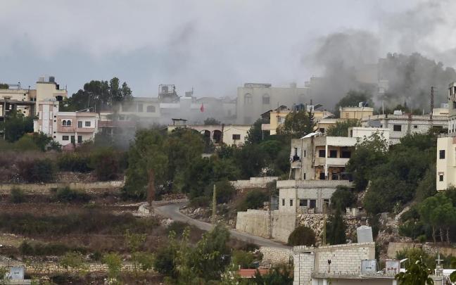 Imagen de la localidad libanesa fronteriza con Israel de Ayta ash-Shab