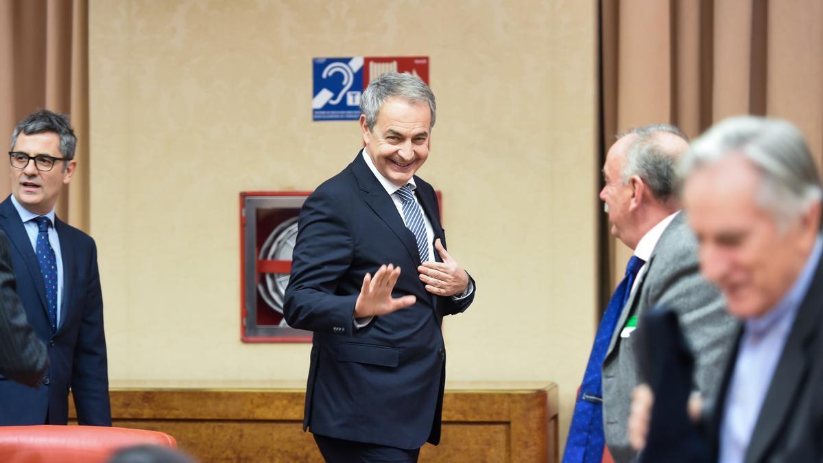 El expresidente del Gobierno, José Luis Rodríguez Zapatero