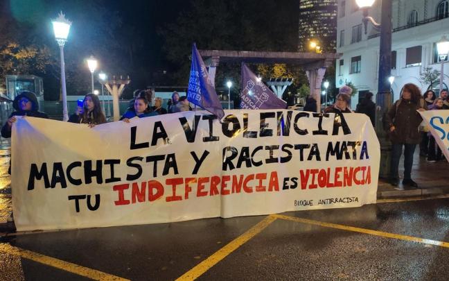 Concentración contra la violencia machista