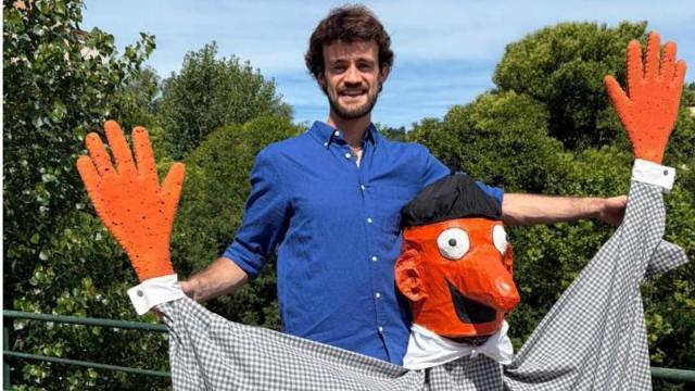 Zipotz, el alegre y colorido personaje festivo de Orozko, dará lectura al pregón