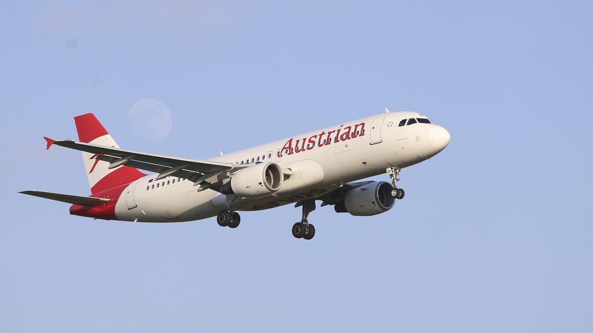 Imagen de archivo de una avión de Austrian Airlines.
