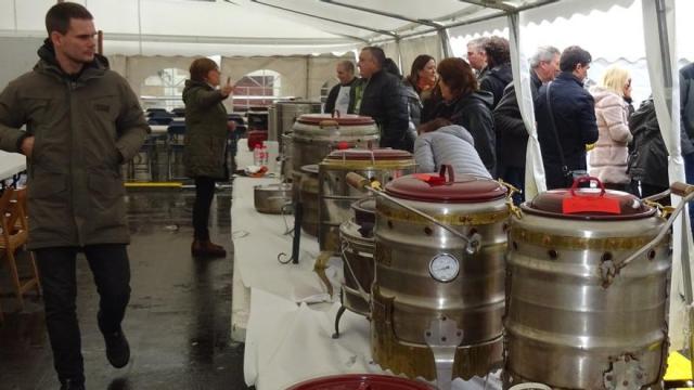 Una edición anterior del concurso de alubias de Ugao