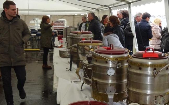 Una edición anterior del concurso de alubias de Ugao