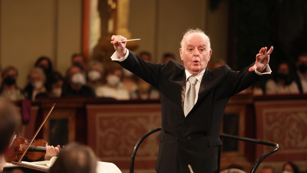 El pianista y director de orquesta Daniel Barenboim.