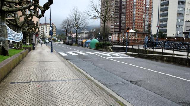 Avenida de Navarra, donde se intervendrá.