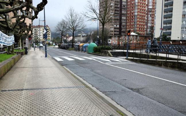 Avenida de Navarra, donde se intervendrá.