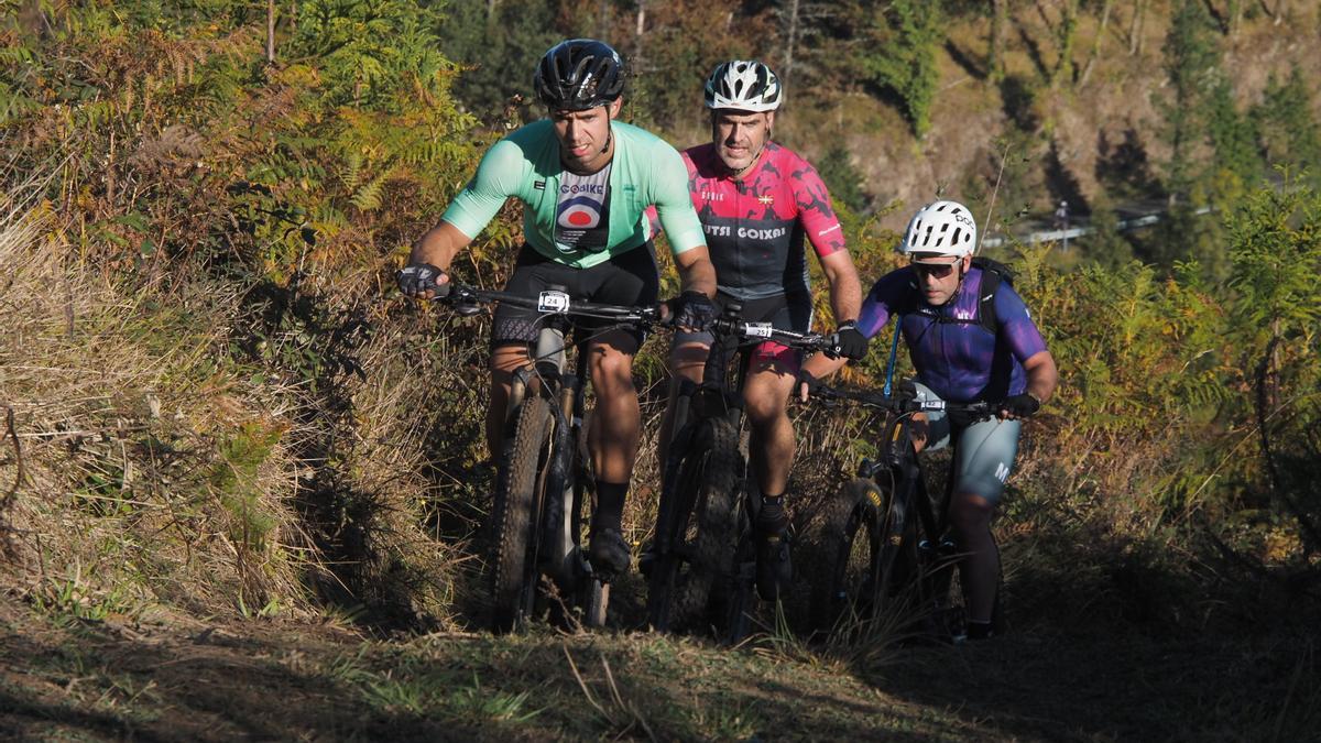 La Marcha MTB luce músculo en su regreso a la agenda deportiva de Elgoibar
