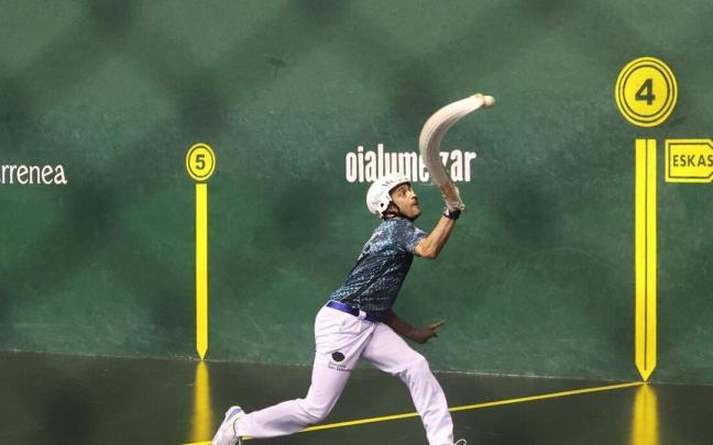 Beñat Segurola y Aritz Juanenea ganan el Sagardoaren Txapelketa de remonte al tumbar a Javier Urriza e Ibai Martirena en Galarreta.