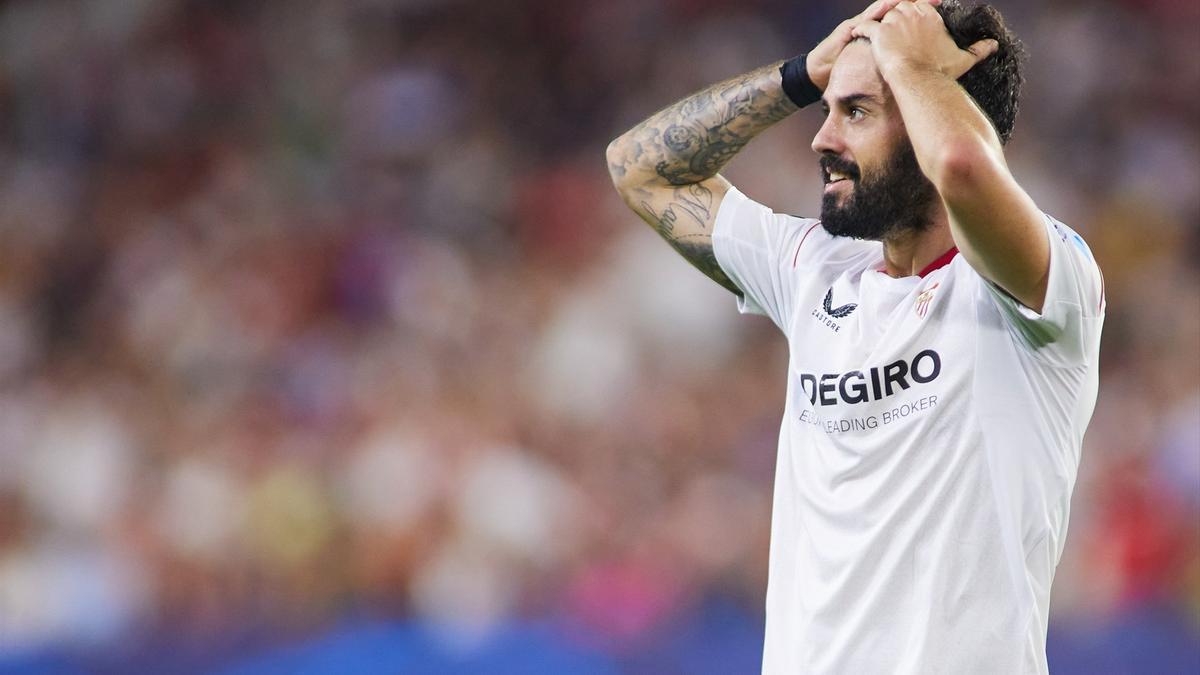 Isco durante su etapa como futbolista del Sevilla.