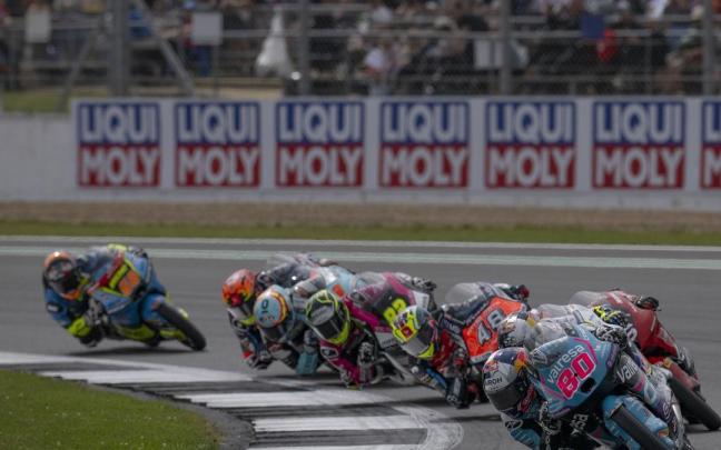 David Alonso(80) liderando el grupo