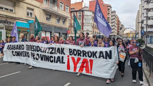 Imagen de una movilización anterior. Foto: ELA