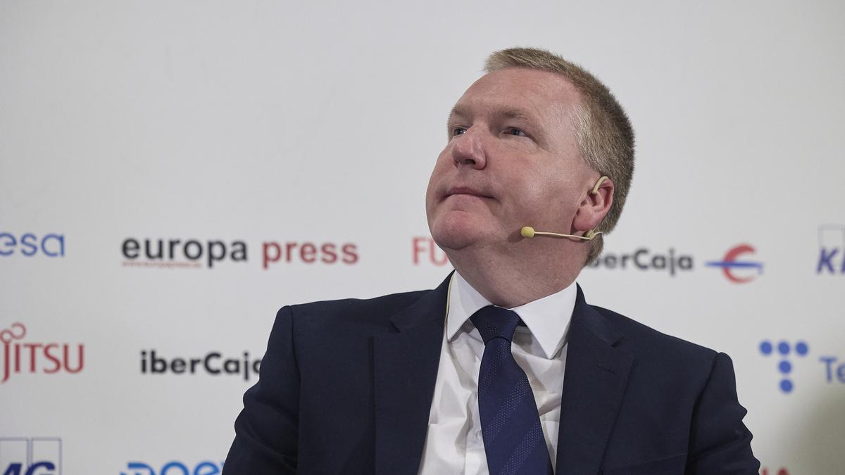 El Comisario Europeo de Democracia, Justicia, Estado de Derecho y Protección de los Consumidores, Michael McGrath.