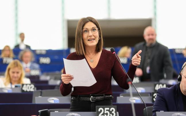 La europarlamentaria del PNV, Oihane Agirregoitia