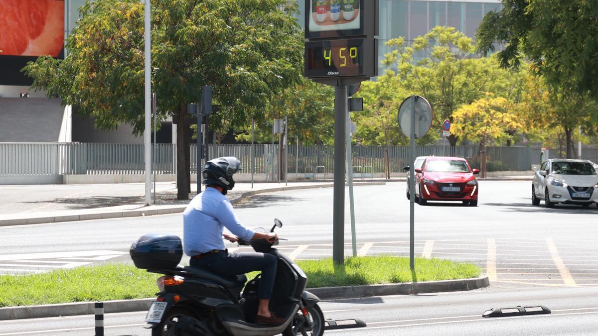 El mes de agosto en Andalucía se despide con un aumento de las temperaturas, de manera que sitúa el comienzo de septiembre por encima de los 40 grados