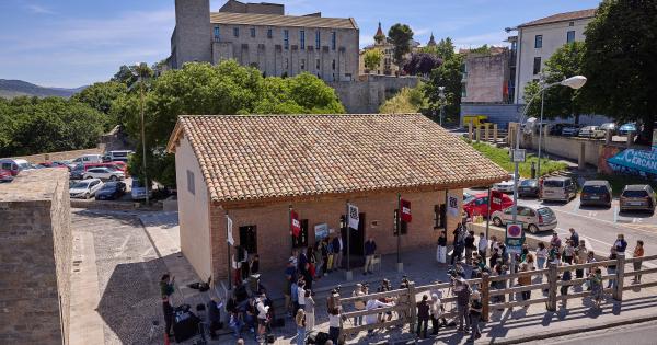 ‘Espacio SanFermIN! Espazioa’ de la cuesta de Santo Domingo. Foto: Ayuntamiento de Pamplona