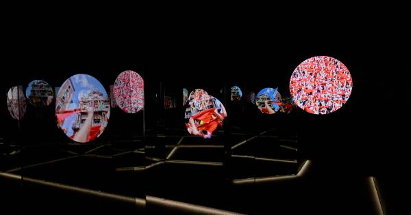 ‘Espacio SanFermIN! Espazioa’ de la cuesta de Santo Domingo. Foto: Ayuntamiento de Pamplona