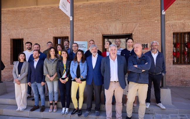 ‘Espacio SanFermIN! Espazioa’ de la cuesta de Santo Domingo. Foto: Ayuntamiento de Pamplona