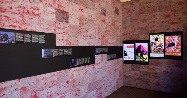 ‘Espacio SanFermIN! Espazioa’ de la cuesta de Santo Domingo. Foto: Ayuntamiento de Pamplona