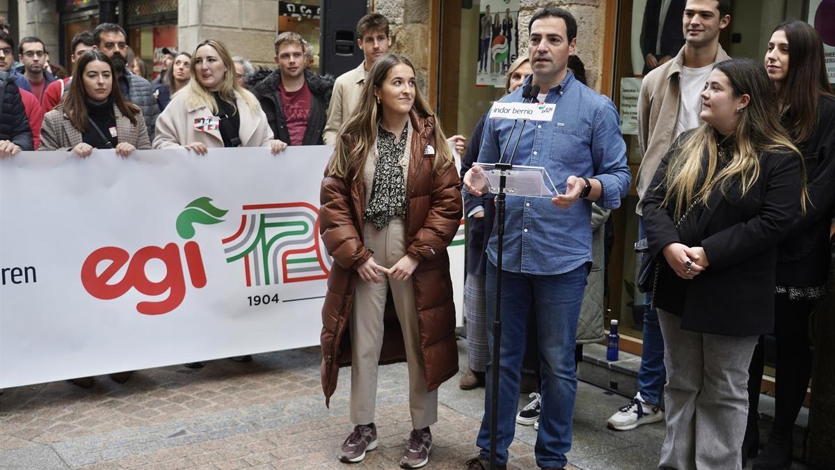 Homenaje por el 120 aniversario de EGI en Bilbao.