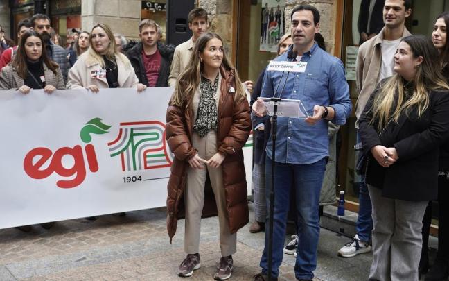 Homenaje por el 120 aniversario de EGI en Bilbao.
