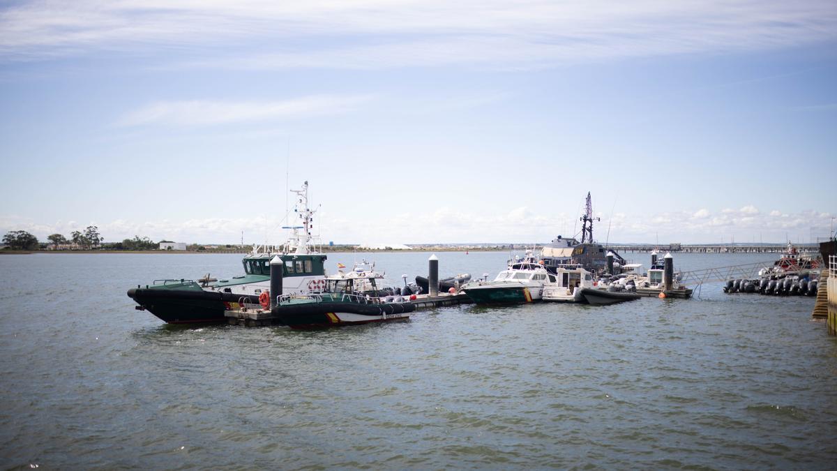 Imagen de una embarcación de la Guardia Civil de Huelva.