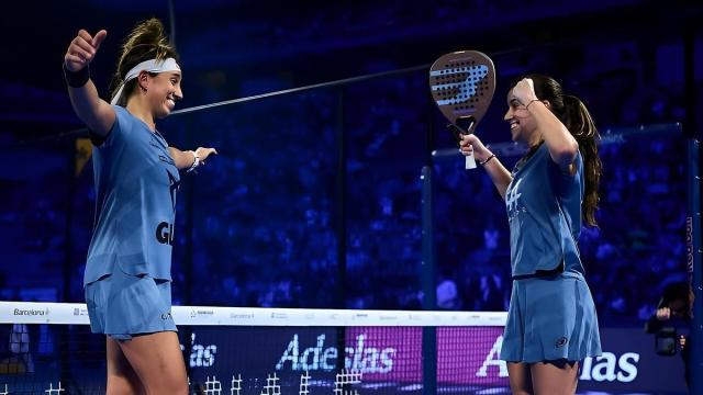 Bea González y Claudia Fernández, en la final del Premier Padel Tour del año pasado.