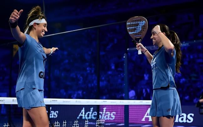 Bea González y Claudia Fernández, en la final del Premier Padel Tour del año pasado.