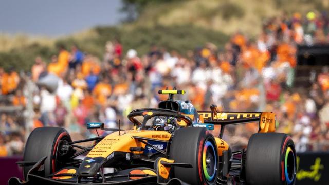 Lando Norris en el Gran Premio de Zandvoort.